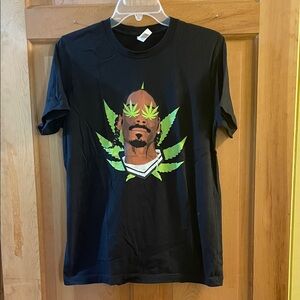 Black Snoop Dog Bella Canvas Graphic T-Shirt
